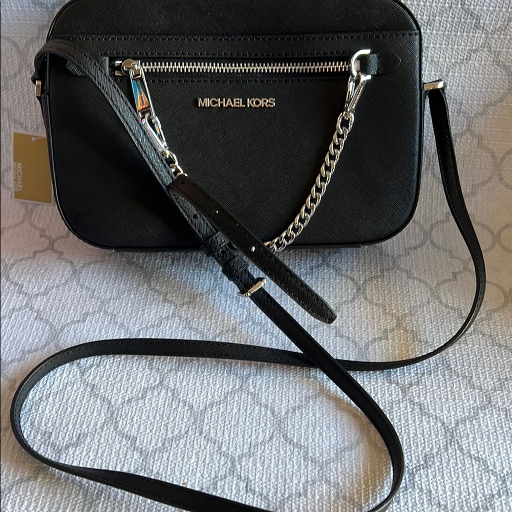 Michael Kors Black leather ladies bag - Picture 3 of 7